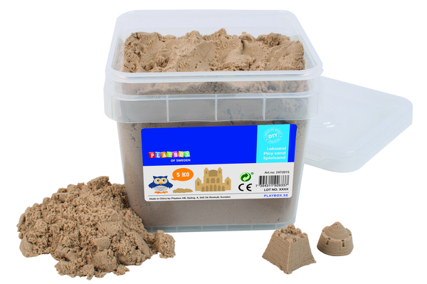 Knetmasse, Sand, Knetspielzeug, Baumaterial, 5 kg