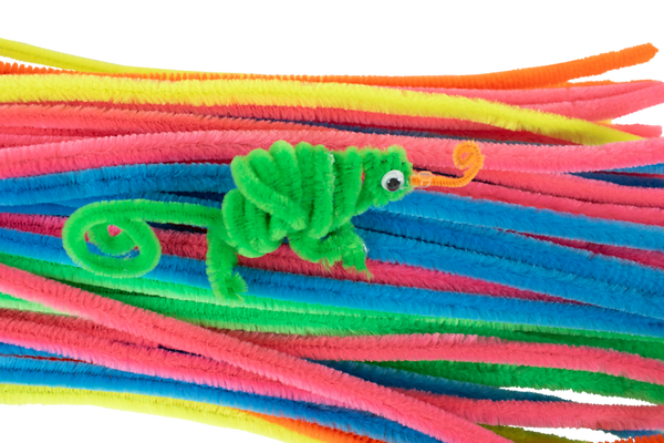 Pfeifenputzer Mix 120 cm, 100 Stück