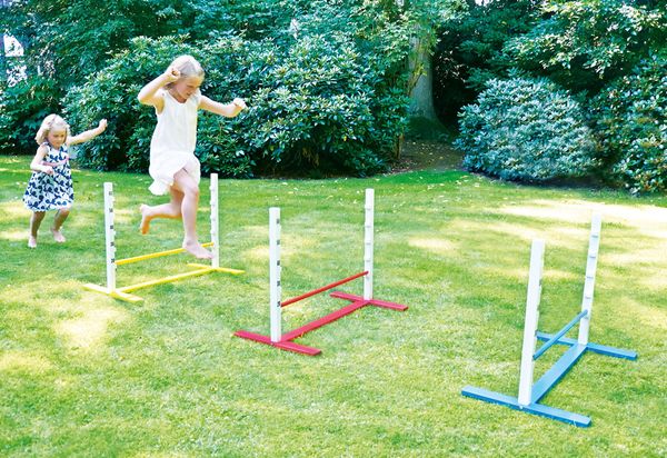 Kindersport, Sprung Hindernis, Weide, Hindernis-Set, Jumping obstacles