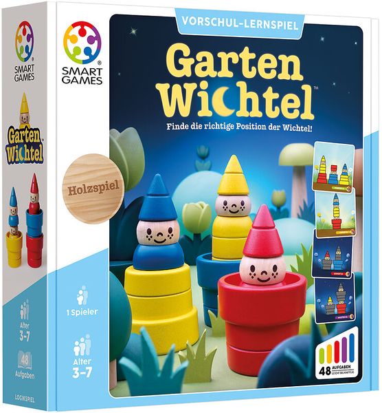 SMARTGAMES Gartenwichtel, 1 Spieler, ab 3 Jahren