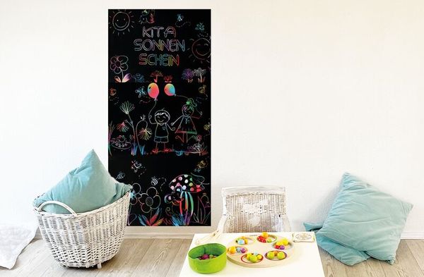 XL Kratzposter, 8 Posterbögen (je 75 x 52 cm), 24 Holzstifte, 32 Klebepunkte