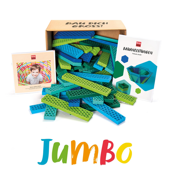 BIOBLO Bausteine Jumboset, 60 Riesen-Bausteine BIOBLO Bausteine Jumboset, 60 Riesen-Bausteine