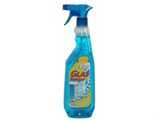 Reiniger, Glasreiniger, Spray, Reinigungsmittel, Blau