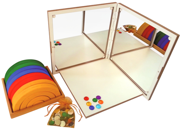 holzbox, puzzle, farbige ringe, kugelsteine, holzbox-sets