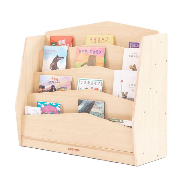 Holz, Bücherregal, Kinderbücher, Buchanzeige, Regal