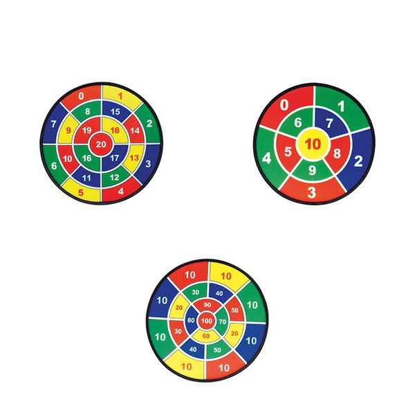 Sicherheitszielscheiben 3er Set plus 9 Klettbälle, ab 3 Jahre Sicherheitszielscheiben 3er Set plus 9 Klettbälle, ab 3 Jahre