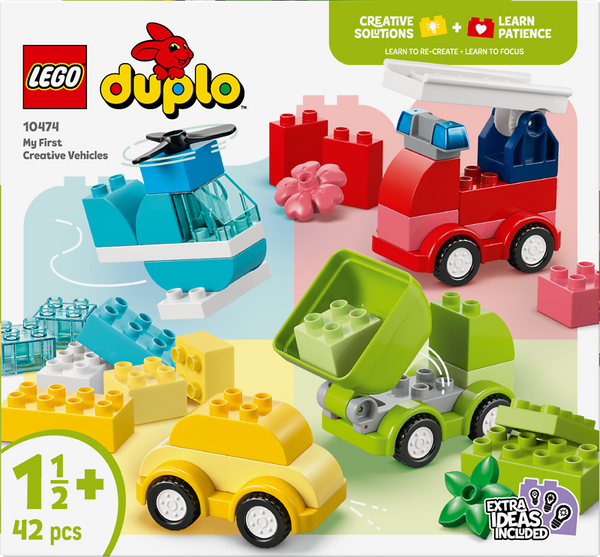10474 LEGO® DUPLO® Kreative Fahrzeuge V29, 42-teiliges Set