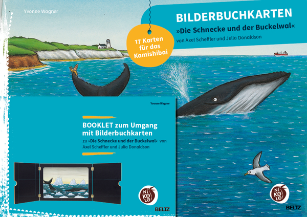 Bilderbuchkarten - Schnecke und Buckelwal