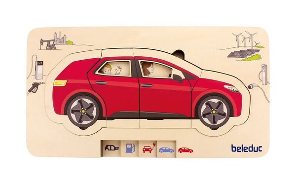 Lagenpuzzle Auto, 33 Teile, ab 4 Jahre