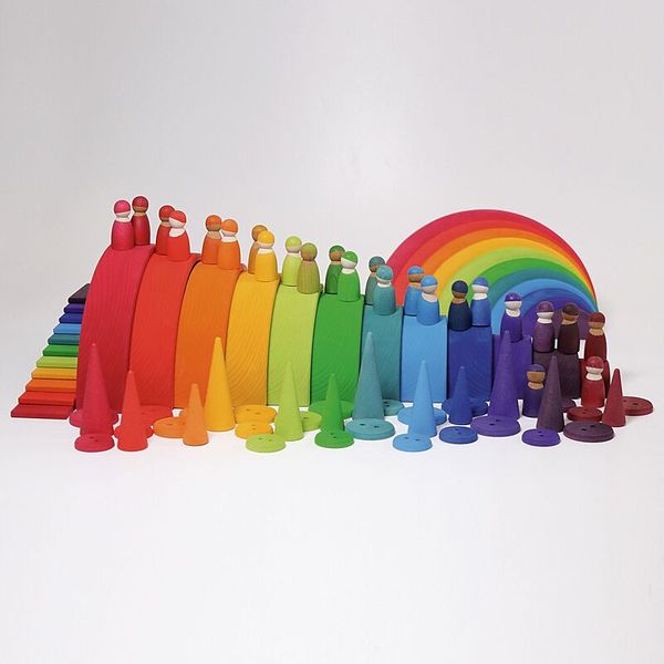 GRIMM´S Regenbogen Halbkreise, 11-tlg., ab 2 Jahre