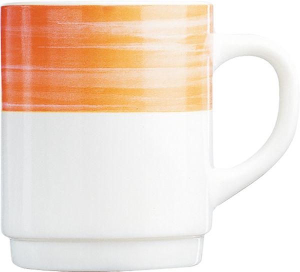 Brush Bockbecher, stapelbar 250 ml, 6 Stück, Farbe wählbar