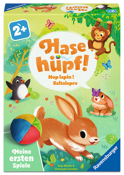 RAVENSBURGER Hase hüpf!, ab 2 Jahre