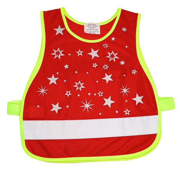 Kinder-Reflektionsweste, Sterne, 6-9 Jahre, 1 Stück (SONDERANGEBOT) Kinder-Reflektionsweste, Sterne, 6-9 Jahre, 1 Stück (SONDERANGEBOT)