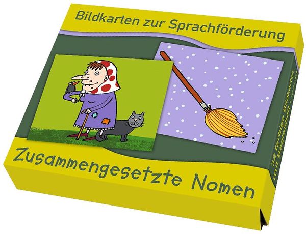 Bildkarten zur Sprachförderung: Zusammengesetzte Nomen