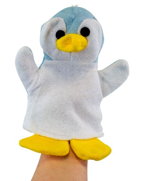 Plushie, Pinguin, Handpuppe, Kuscheltier, Schnabel