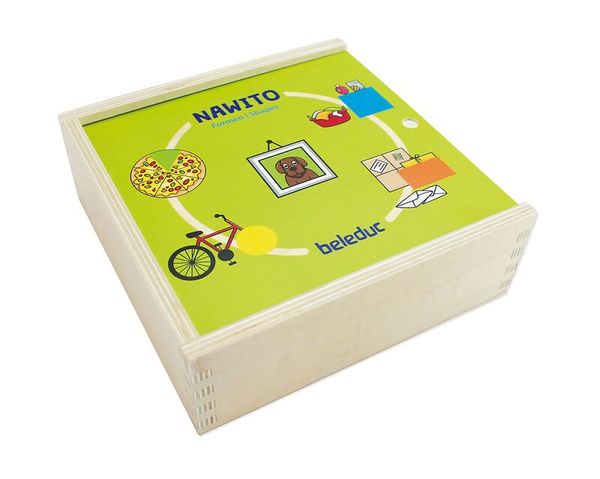 Spielzeugkasten, Holzbox, Nawito, Beleduc, Puzzlebox