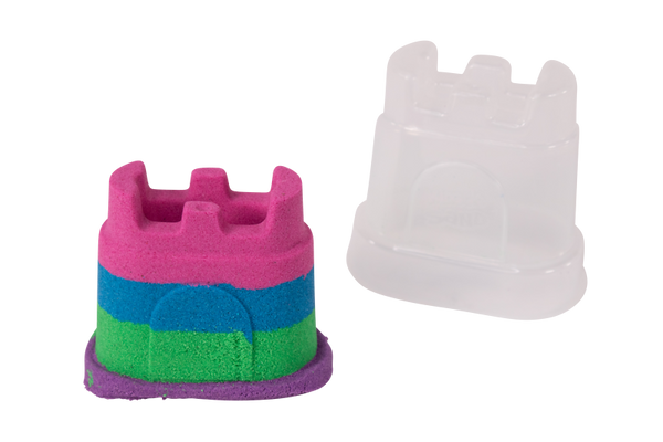 Kinetischer Sand, Regenbogenfarben, 1 Stück