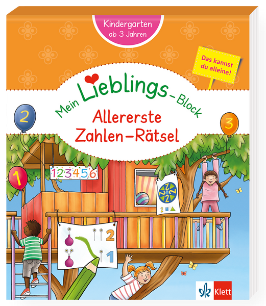 Mein Lieblings-Block - Allererste Zahlen-Rätsel