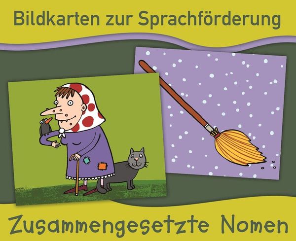 Bildkarten zur Sprachförderung: Zusammengesetzte Nomen Bildkarten zur Sprachförderung: Zusammengesetzte Nomen
