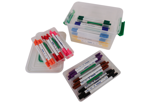 Doppelfasermaler, 90 Stifte in Maxi-Box