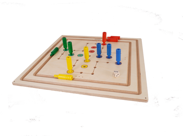 holzspiel, educativespiel, mensch-maschine, schnellkegel, würfelspiel