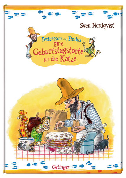 Pettersson und Findus. Eine Geburtstagstorte für die Katze Pettersson und Findus. Eine Geburtstagstorte für die Katze