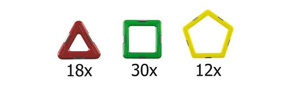 GEOSMART Spielset mit 60 Teilen, ab 3 Jahre GEOSMART Spielset mit 60 Teilen, ab 3 Jahre