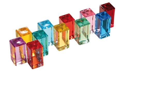 REGENBOGENLAND Regenbogensteine, 64 Bausteine REGENBOGENLAND Regenbogensteine, 64 Bausteine