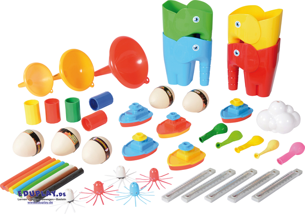 Kinderzubehör, Wasserspielzeug, Sortier-/Bausteil, Mini Hütchen, Puppen- & Spielset