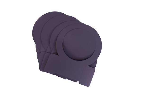 FOLIA Laternen-Rohlinge rund, Fotokarton, Farbe wählbar, Ø 19cm, 5 Stück