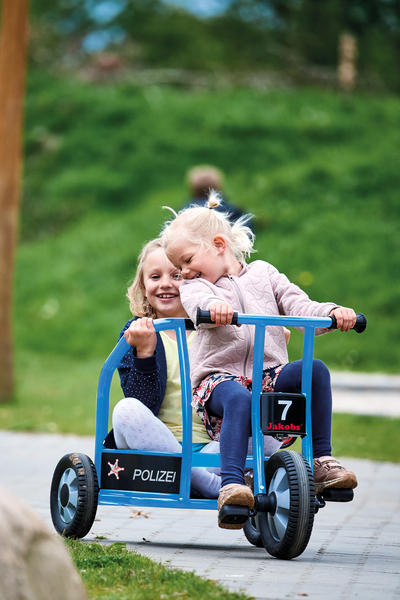 JAKOBS AKTIV Dreirad Polizei, 4-7 Jahre