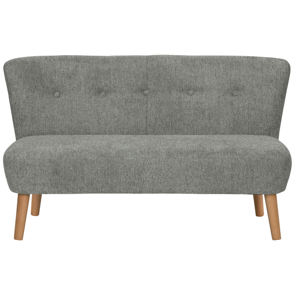 Sofa 2-Sitzer Dolly, Sitzhöhe 30 cm, Stoff & Farbe wählbar
