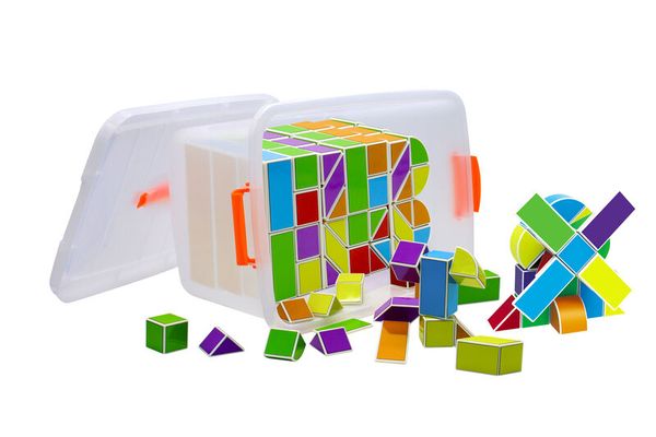 Magnetbausteine Rainbow, 112 Stück Magnetbausteine Rainbow, 112 Stück