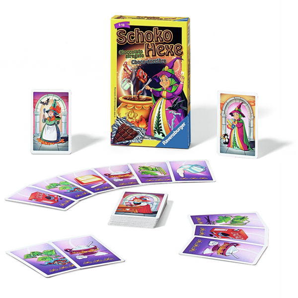 RAVENSBURGER Schokohexe - Reisespiel ab 5 Jahre RAVENSBURGER Schokohexe - Reisespiel ab 5 Jahre