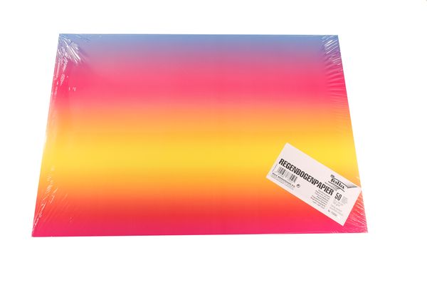 FOLIA Regenbogenpapier, 35x50cm, 50 Bogen FOLIA Regenbogenpapier, 35x50cm, 50 Bogen