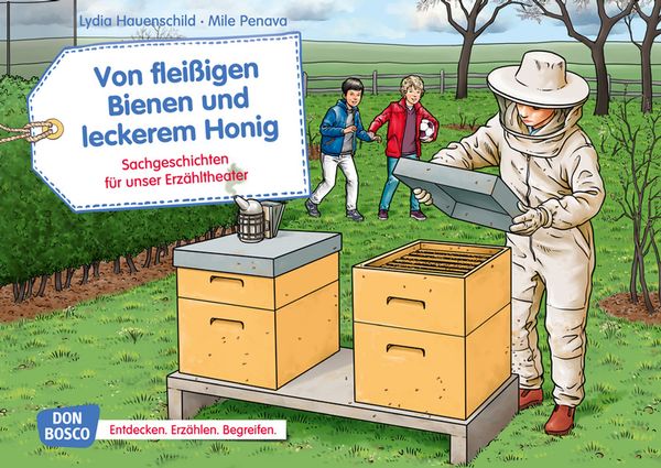 Honigwaben, Bienenstock, Imkeranzug, Imker, Wabenkasten