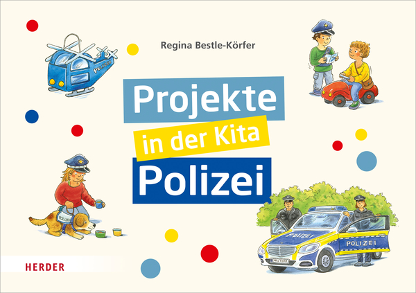Kita, Polizei, Auto, Polizeiauto, Kinder