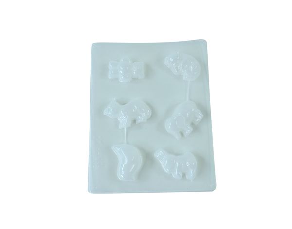 Seifenform Tiere, 1 Gießformschablone  Seifenform Tiere, 1 Gießformschablone