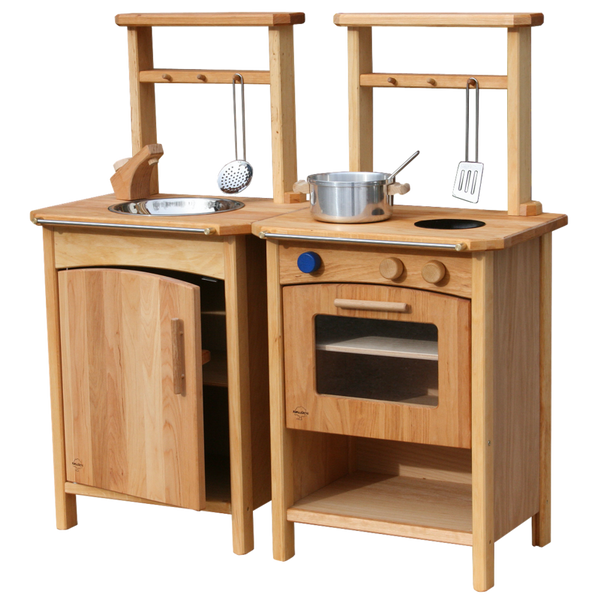 Holzküche, Kinderküche, Spielküche, Holz, Küchenspielzeug