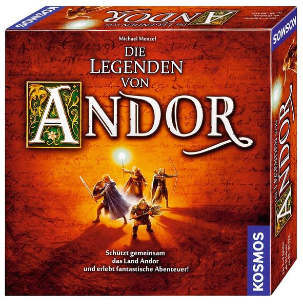 Die Legenden von Andor, 2-4 Personen, ab 10 Jahre