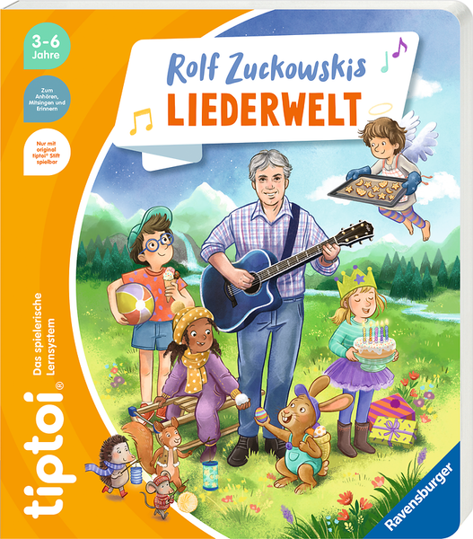Kinderliederbuch, Musik, tiptoi, Kinderbuch, Ab 3 Jahren