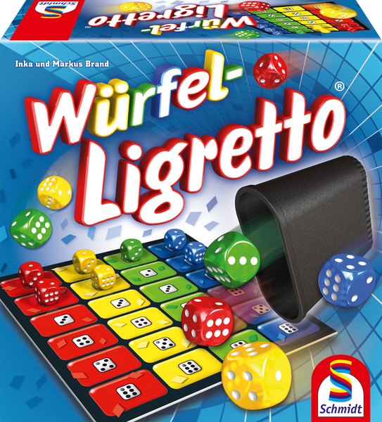 Würfel-Ligretto, 2-4 Personen, ab 8 Jahre Würfel-Ligretto, 2-4 Personen, ab 8 Jahre