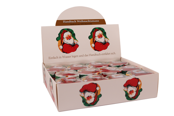 Magisches Handtuch, Weihnachtsmann, 36 Stück Magisches Handtuch, Weihnachtsmann, 36 Stück