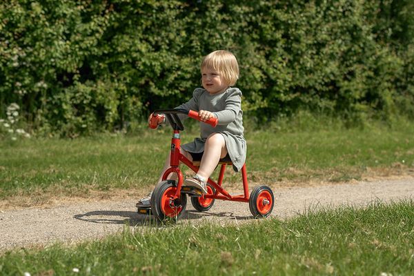Kinderdreirad, Dreirad, Rot, Spielzeug, Außen | Outdoor