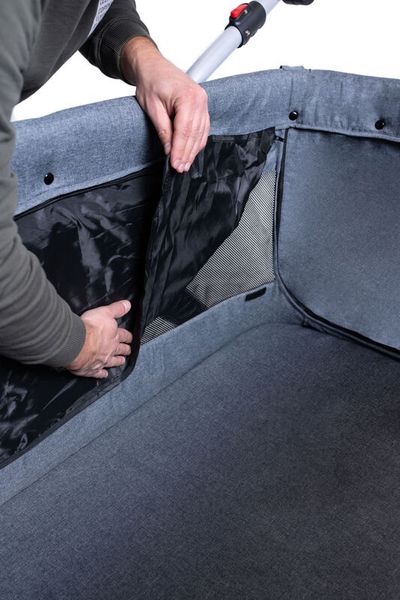 Bodenverkleidung, Aufblasbares Boot, Gummi?, Hilfsriemen, Verstärkter Rand
