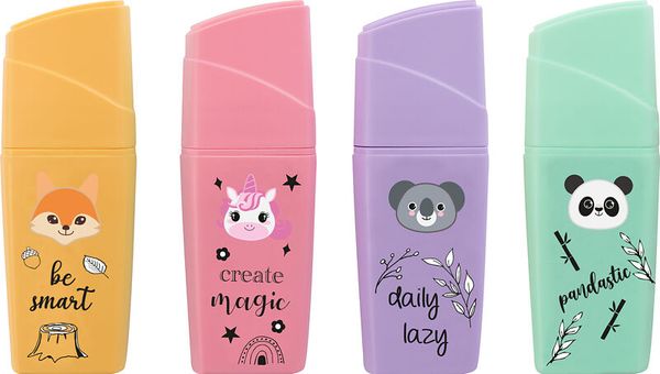 flasche, bunte flasche, farbenfrohe flasche, unicornen-motiv, koala panda muster