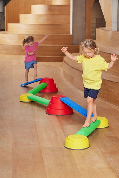 Mini Parkour Build N' Balance Starter Set Vibrant, 10 Teile, ab 2 Jahre