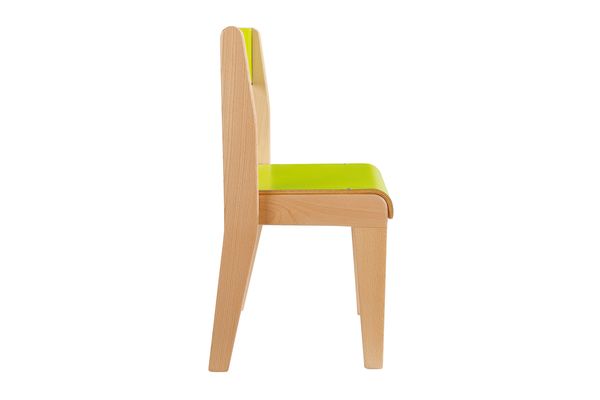 Krippen-/Kindergartenstuhl, Sitzhöhe 18 - 35 cm, versch. Farben, 1 St.