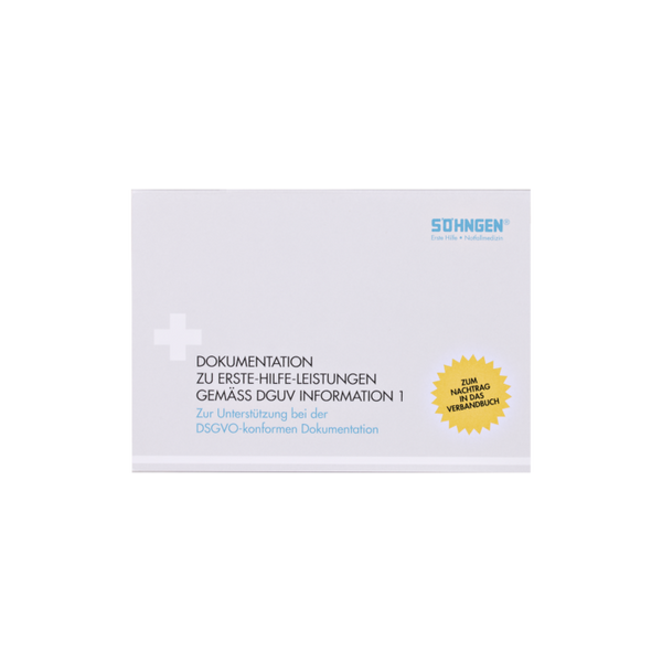 SÖHNGEN Notfallversorgungsnachweis Block mit 50 Seiten, DIN A6 SÖHNGEN Notfallversorgungsnachweis Block mit 50 Seiten, DIN A6