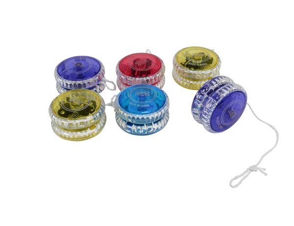 Jo-Jo aus Kunststoff, farbig , 6 Stück Jo-Jo aus Kunststoff, farbig , 6 Stück